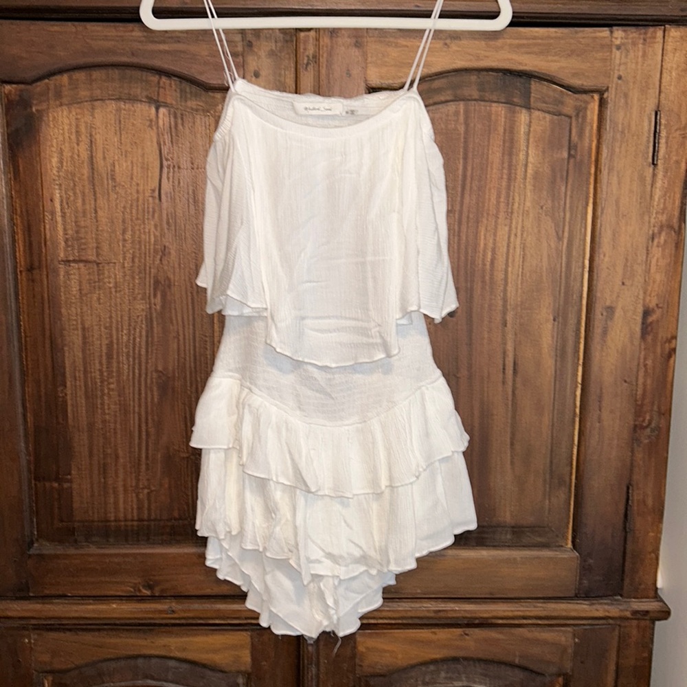 Mustard Seed White Romper